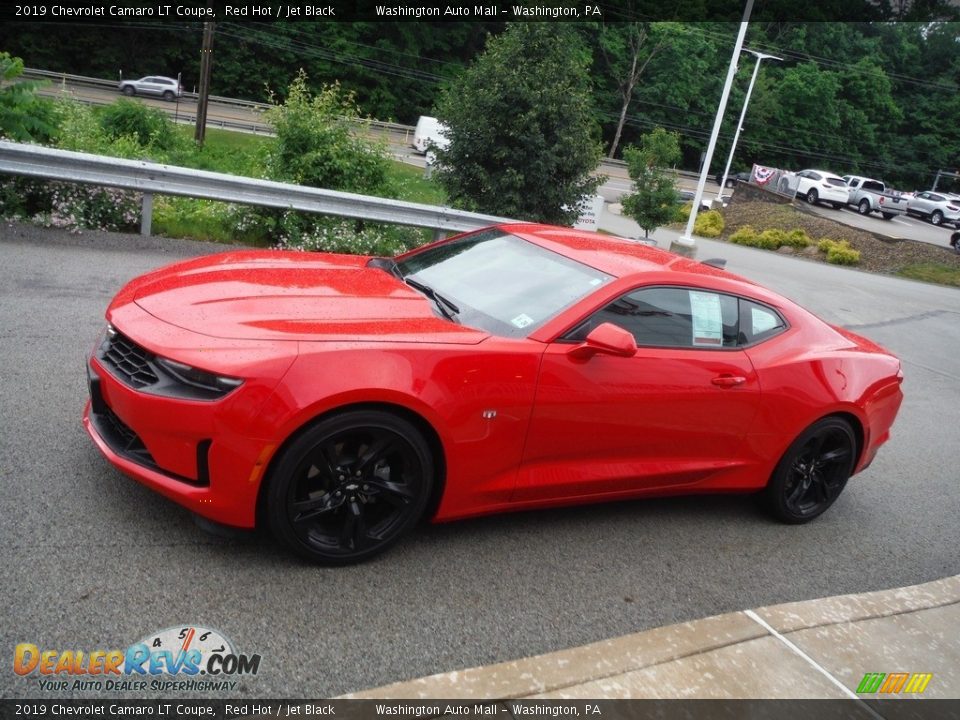 2019 Chevrolet Camaro LT Coupe Red Hot / Jet Black Photo #14