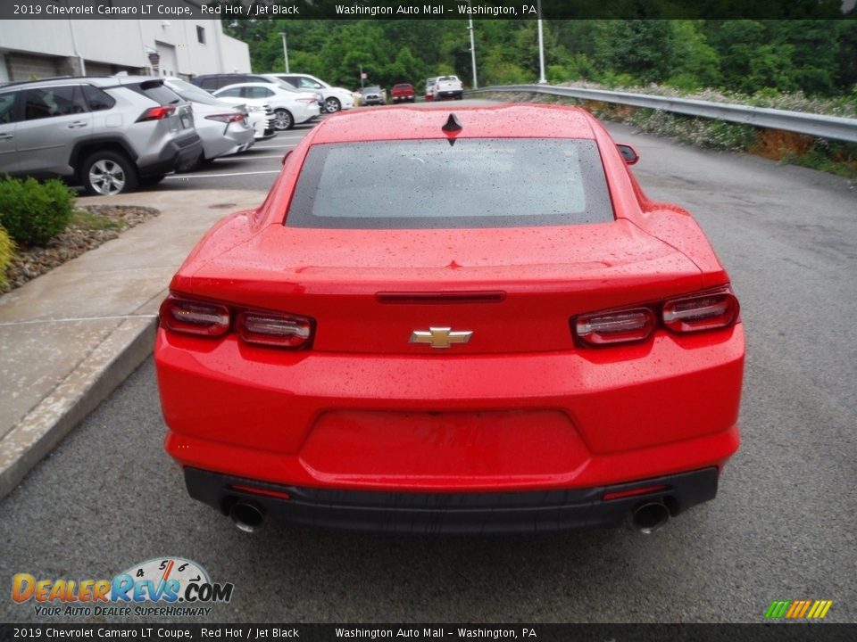 2019 Chevrolet Camaro LT Coupe Red Hot / Jet Black Photo #16