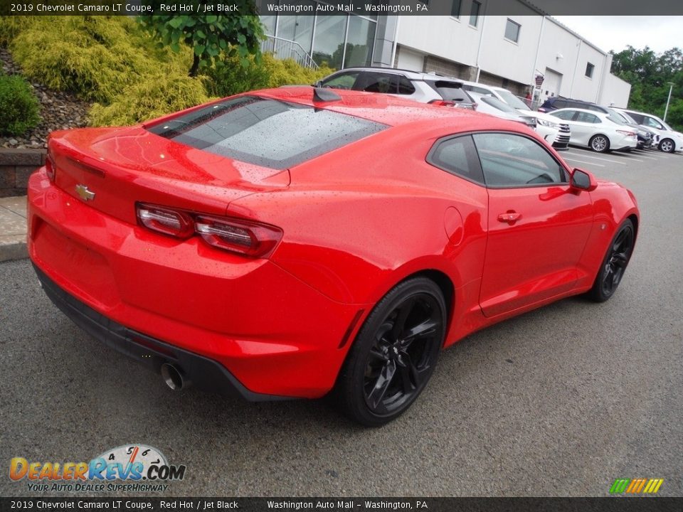 2019 Chevrolet Camaro LT Coupe Red Hot / Jet Black Photo #17