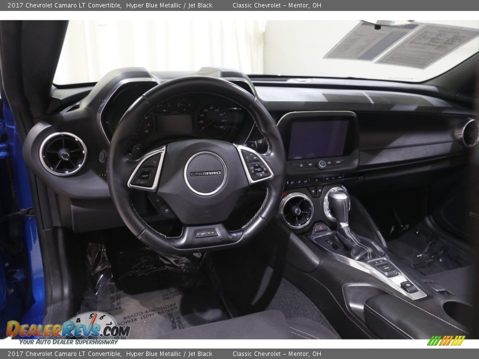 2017 Chevrolet Camaro LT Convertible Hyper Blue Metallic / Jet Black Photo #7