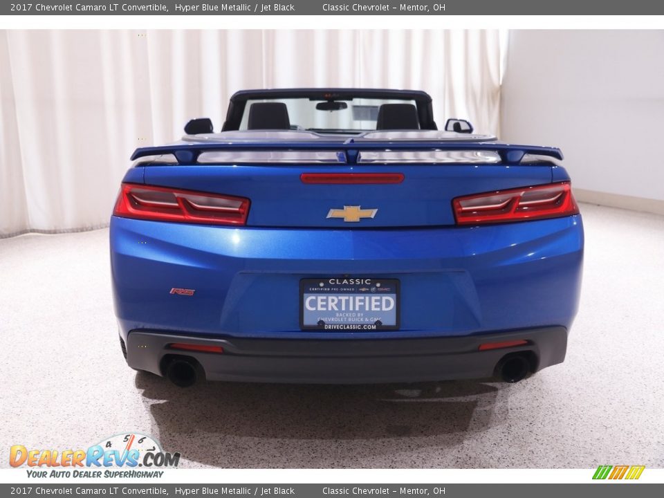 2017 Chevrolet Camaro LT Convertible Hyper Blue Metallic / Jet Black Photo #19