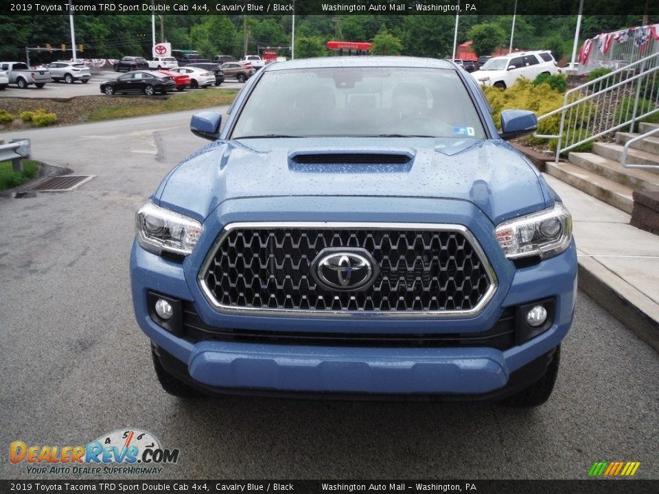 2019 Toyota Tacoma TRD Sport Double Cab 4x4 Cavalry Blue / Black Photo #16