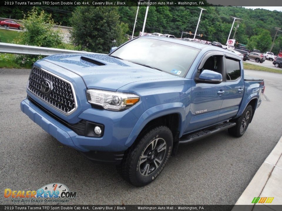 2019 Toyota Tacoma TRD Sport Double Cab 4x4 Cavalry Blue / Black Photo #17