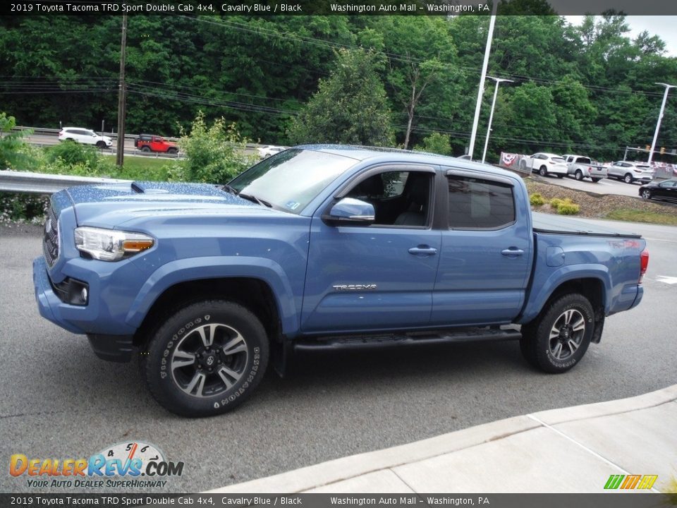 2019 Toyota Tacoma TRD Sport Double Cab 4x4 Cavalry Blue / Black Photo #18