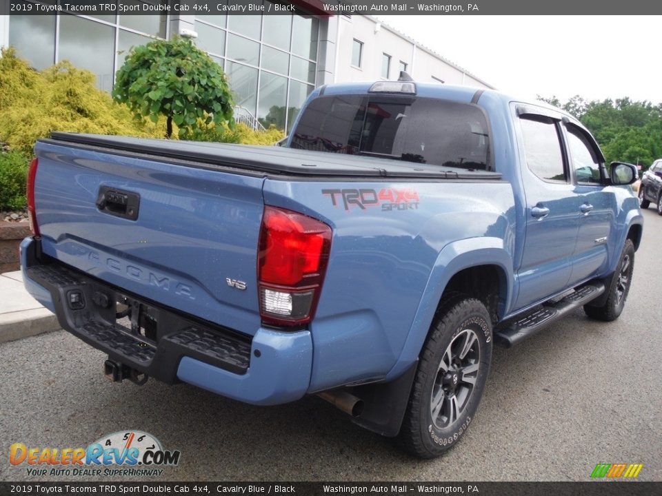 2019 Toyota Tacoma TRD Sport Double Cab 4x4 Cavalry Blue / Black Photo #21