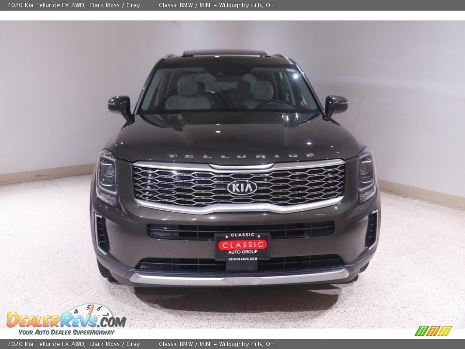 2020 Kia Telluride EX AWD Dark Moss / Gray Photo #2