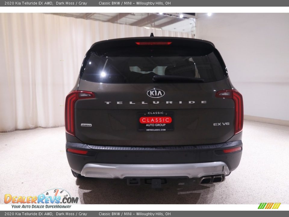 2020 Kia Telluride EX AWD Dark Moss / Gray Photo #23