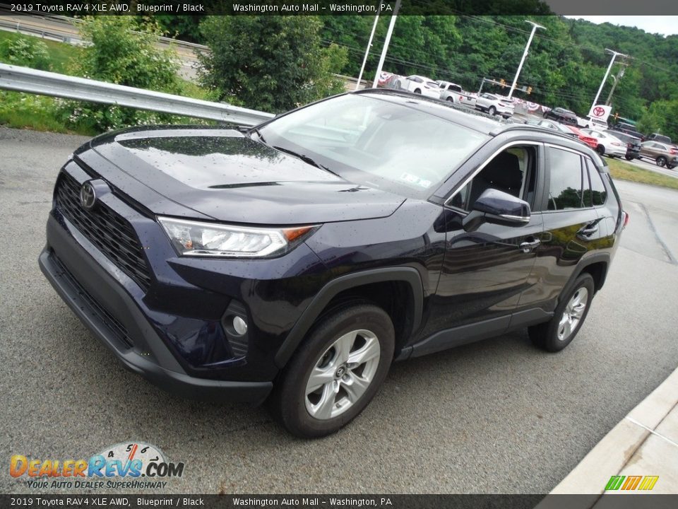 2019 Toyota RAV4 XLE AWD Blueprint / Black Photo #14