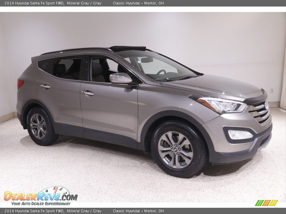 2014 Hyundai Santa Fe Sport FWD Mineral Gray / Gray Photo #1