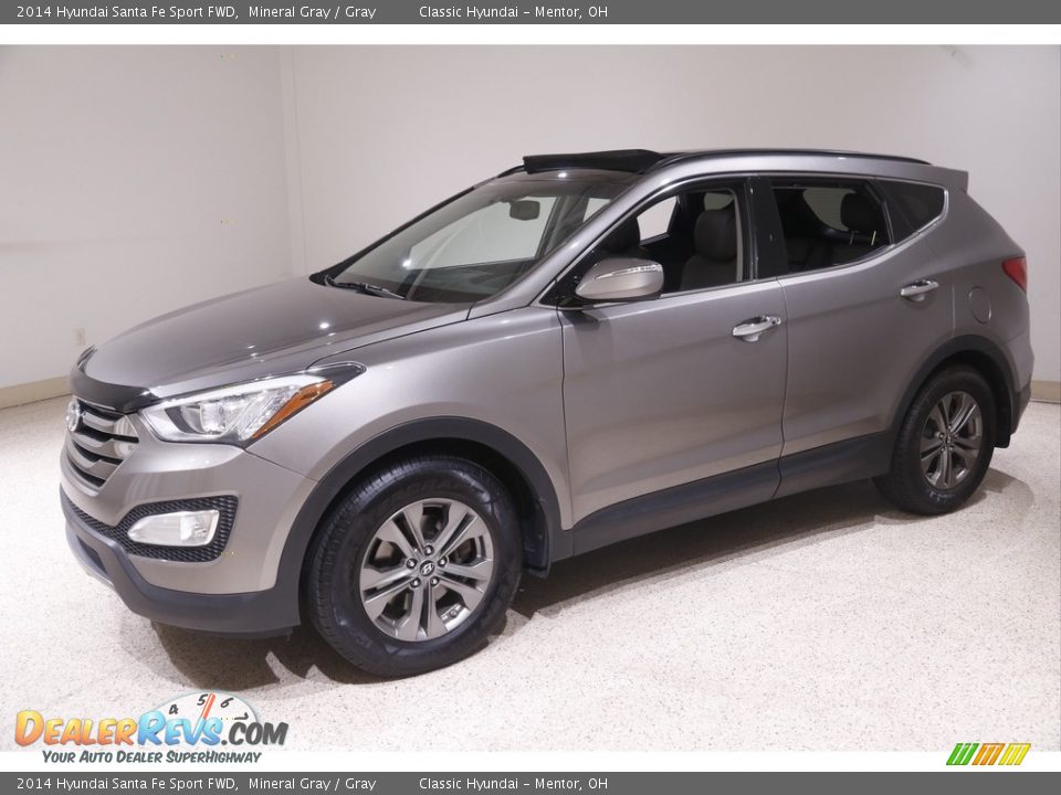 2014 Hyundai Santa Fe Sport FWD Mineral Gray / Gray Photo #3