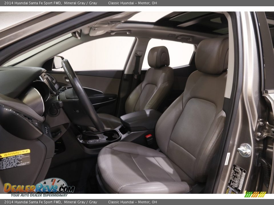 2014 Hyundai Santa Fe Sport FWD Mineral Gray / Gray Photo #5