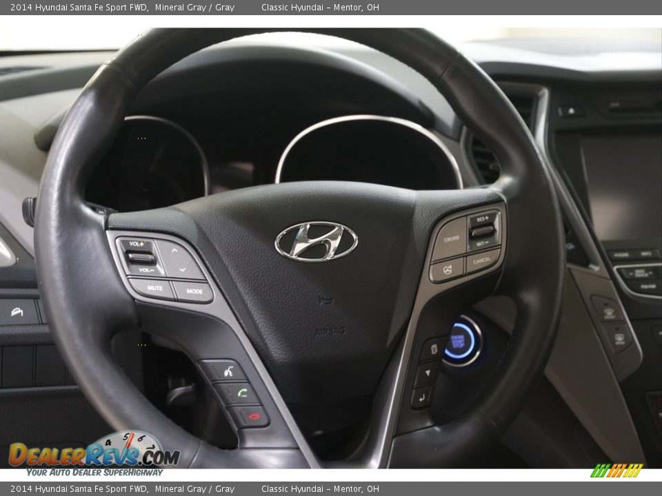 2014 Hyundai Santa Fe Sport FWD Mineral Gray / Gray Photo #7