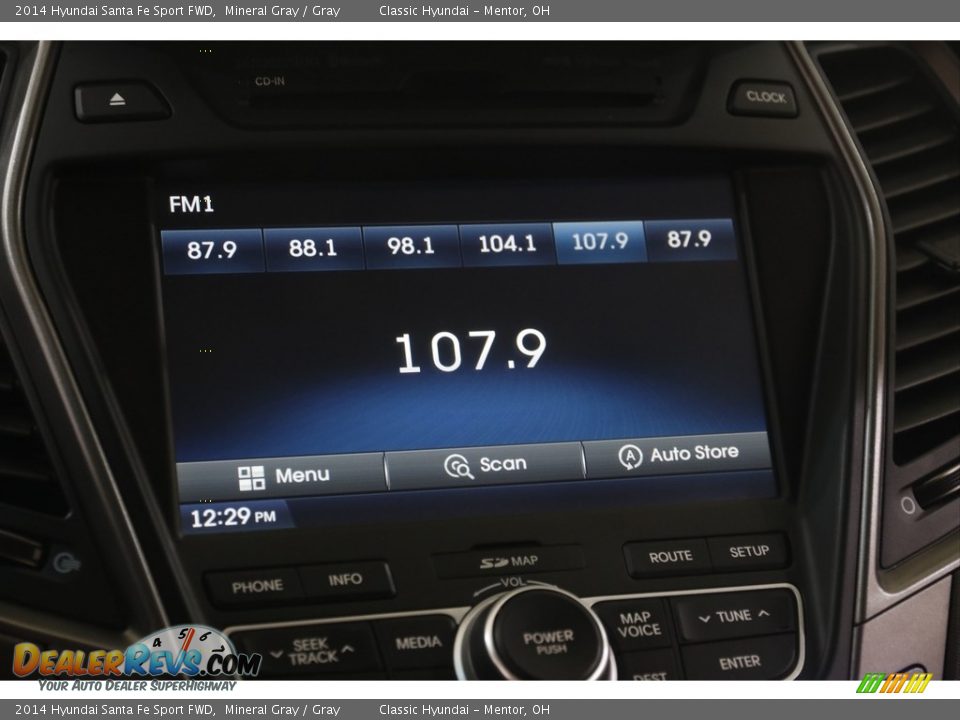 2014 Hyundai Santa Fe Sport FWD Mineral Gray / Gray Photo #10