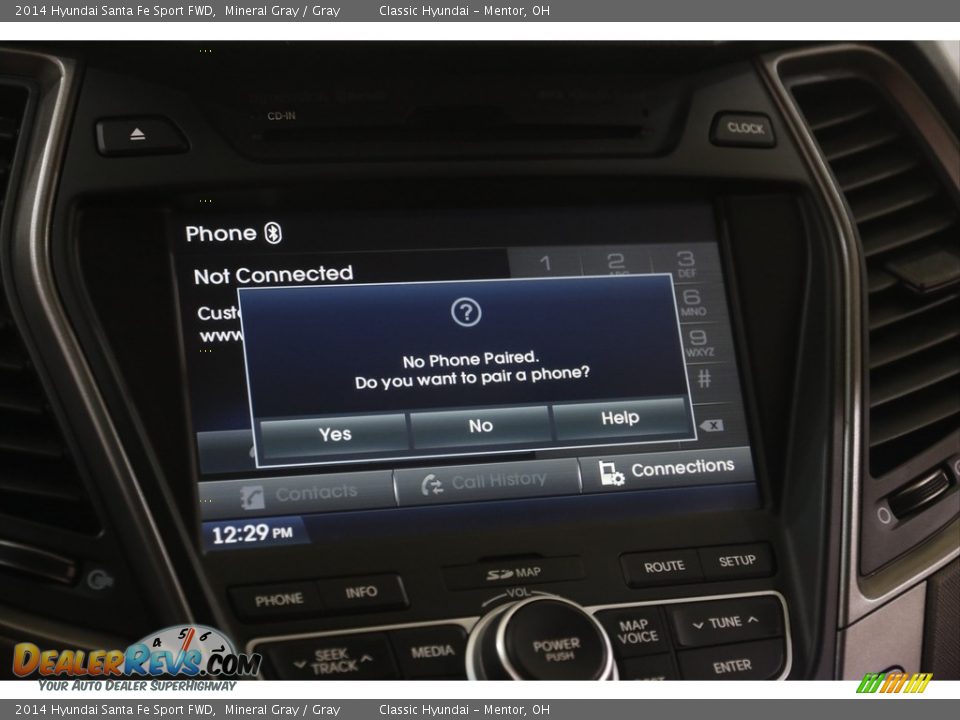 2014 Hyundai Santa Fe Sport FWD Mineral Gray / Gray Photo #11