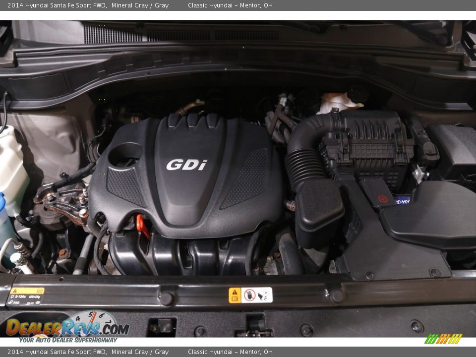 2014 Hyundai Santa Fe Sport FWD Mineral Gray / Gray Photo #20