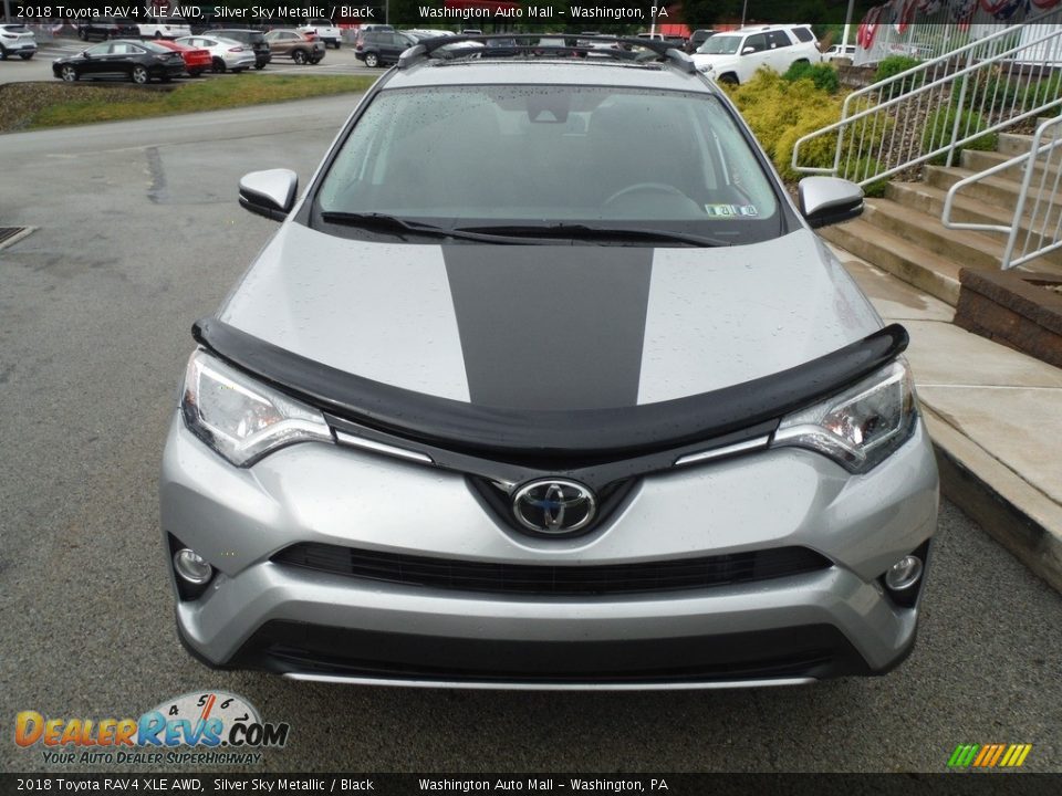 2018 Toyota RAV4 XLE AWD Silver Sky Metallic / Black Photo #11