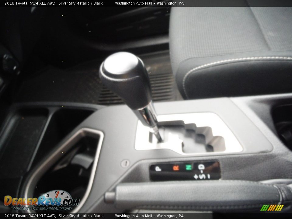 2018 Toyota RAV4 XLE AWD Silver Sky Metallic / Black Photo #25