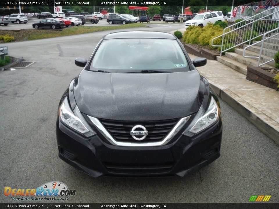 2017 Nissan Altima 2.5 S Super Black / Charcoal Photo #9