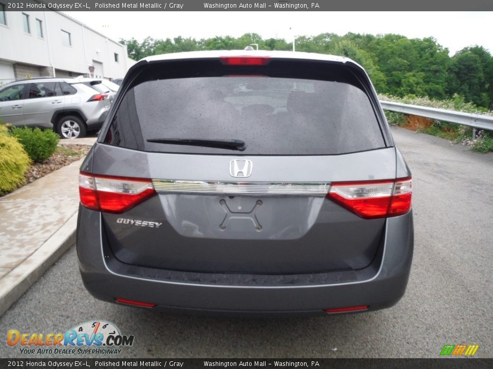 2012 Honda Odyssey EX-L Polished Metal Metallic / Gray Photo #16