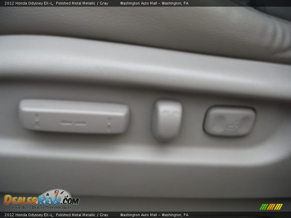 2012 Honda Odyssey EX-L Polished Metal Metallic / Gray Photo #23