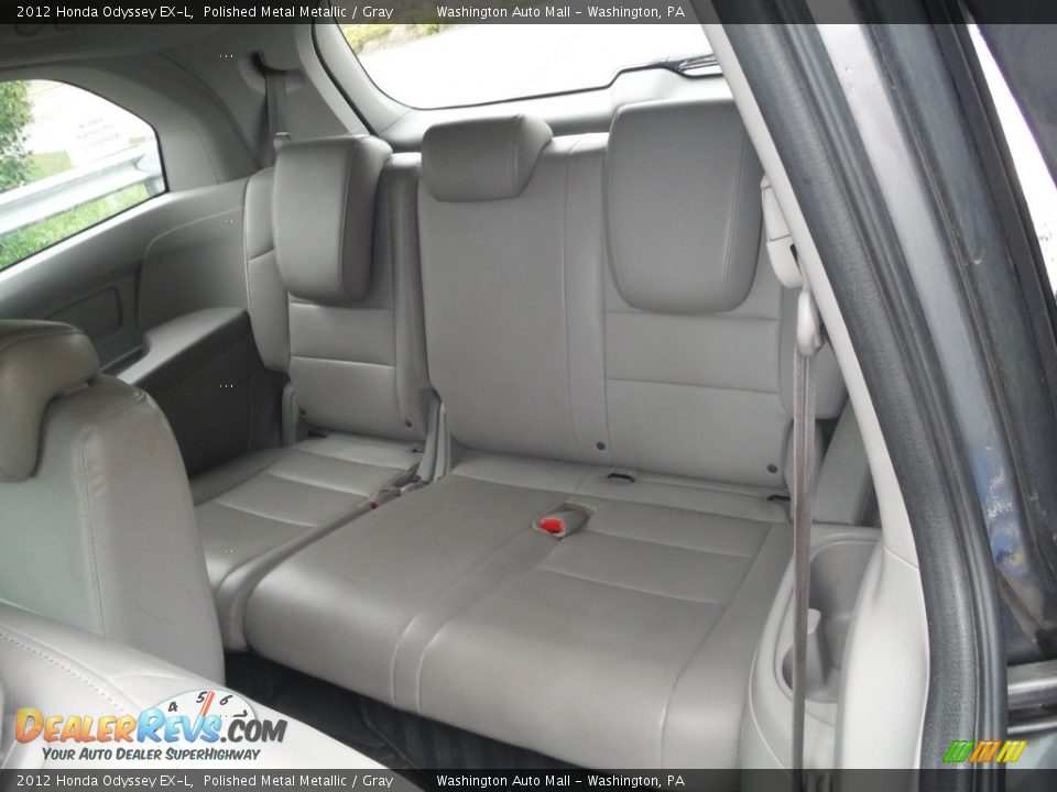 2012 Honda Odyssey EX-L Polished Metal Metallic / Gray Photo #29