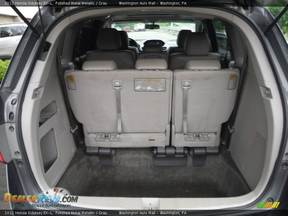 2012 Honda Odyssey EX-L Polished Metal Metallic / Gray Photo #30