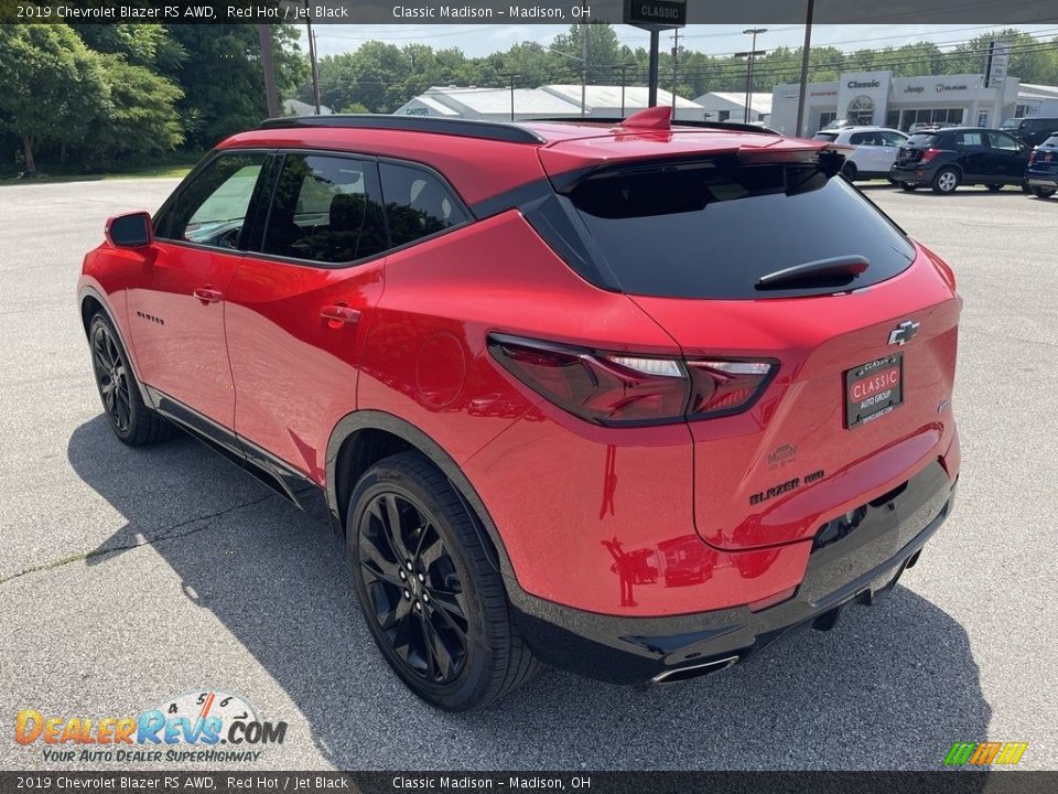 2019 Chevrolet Blazer RS AWD Red Hot / Jet Black Photo #2