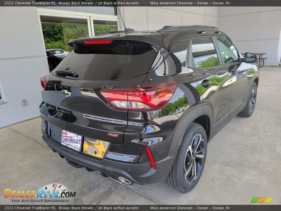 2022 Chevrolet TrailBlazer RS Mosaic Black Metallic / Jet Black w/Red Accents Photo #4