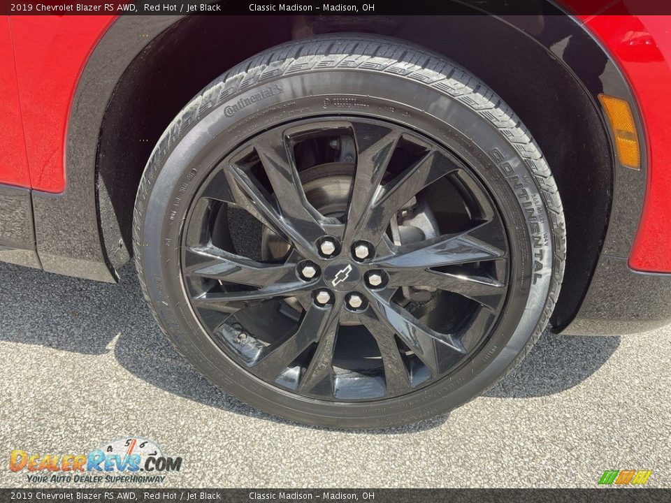 2019 Chevrolet Blazer RS AWD Red Hot / Jet Black Photo #5