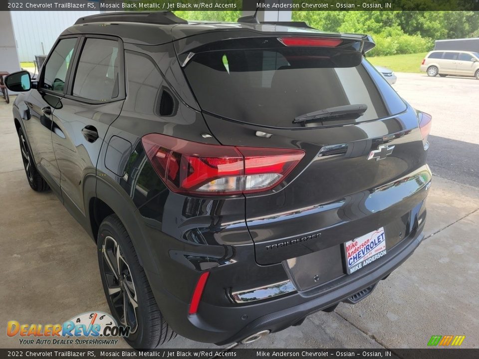 2022 Chevrolet TrailBlazer RS Mosaic Black Metallic / Jet Black w/Red Accents Photo #8