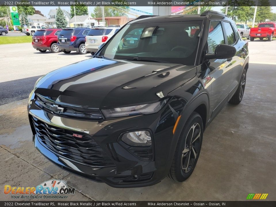 2022 Chevrolet TrailBlazer RS Mosaic Black Metallic / Jet Black w/Red Accents Photo #9