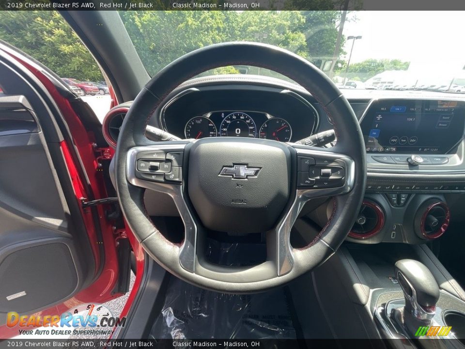 2019 Chevrolet Blazer RS AWD Red Hot / Jet Black Photo #9