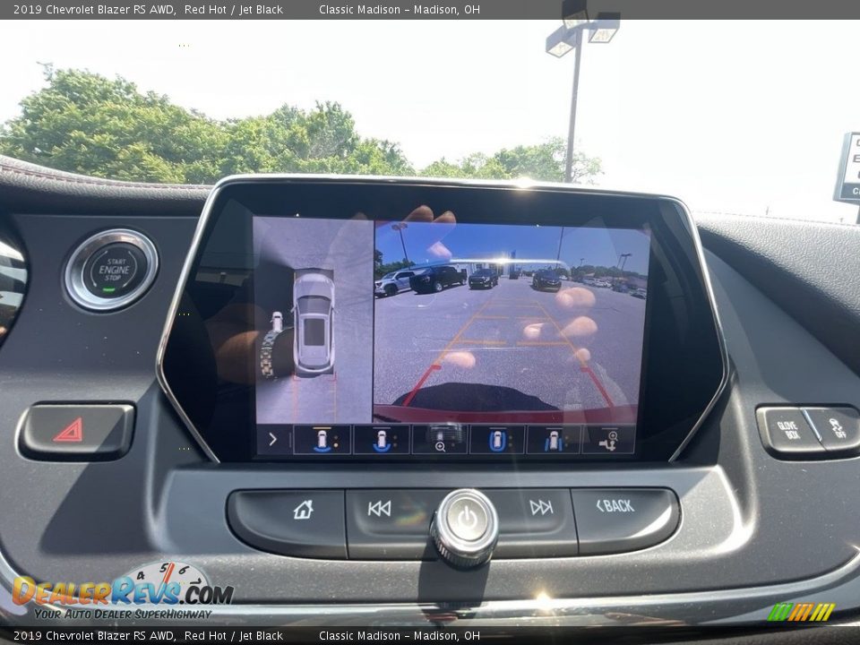 2019 Chevrolet Blazer RS AWD Red Hot / Jet Black Photo #12
