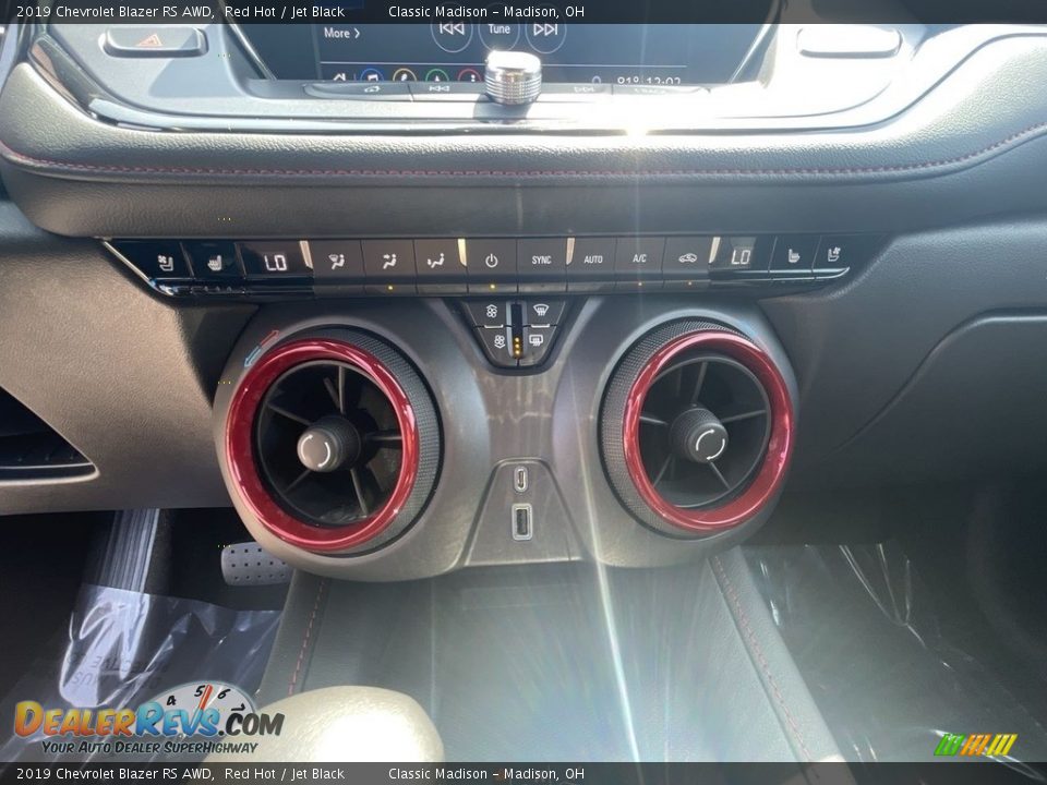 2019 Chevrolet Blazer RS AWD Red Hot / Jet Black Photo #13