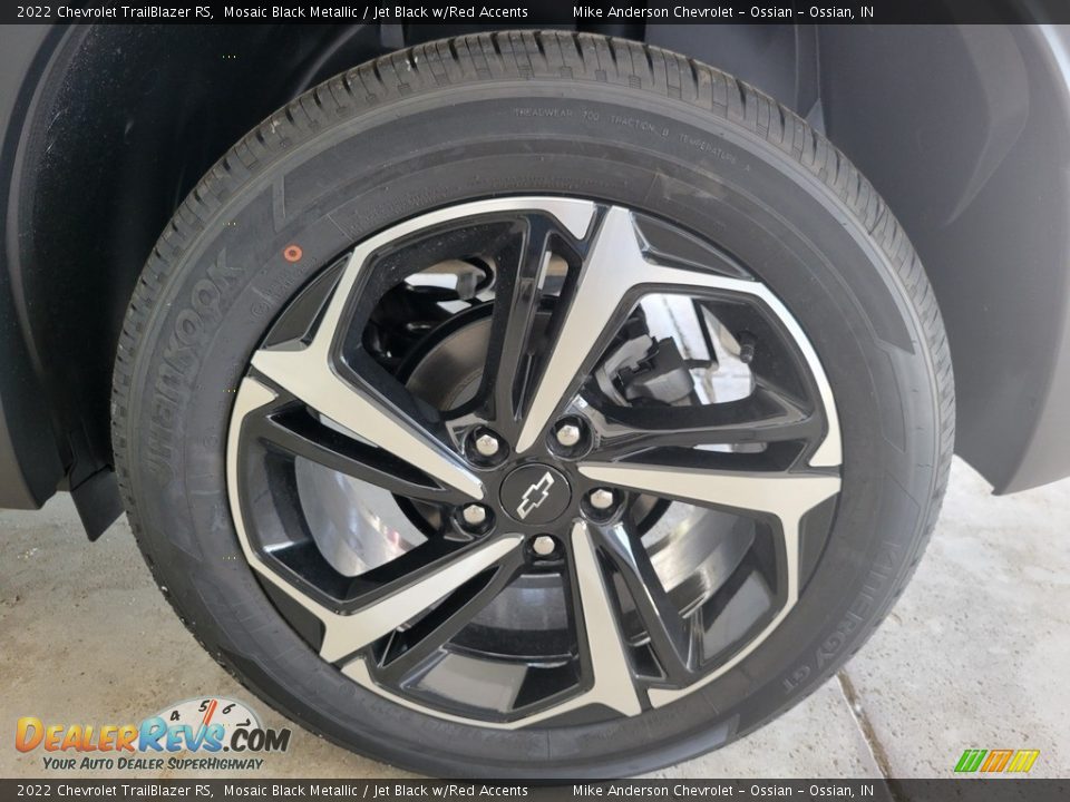 2022 Chevrolet TrailBlazer RS Mosaic Black Metallic / Jet Black w/Red Accents Photo #14