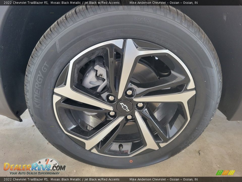 2022 Chevrolet TrailBlazer RS Mosaic Black Metallic / Jet Black w/Red Accents Photo #15
