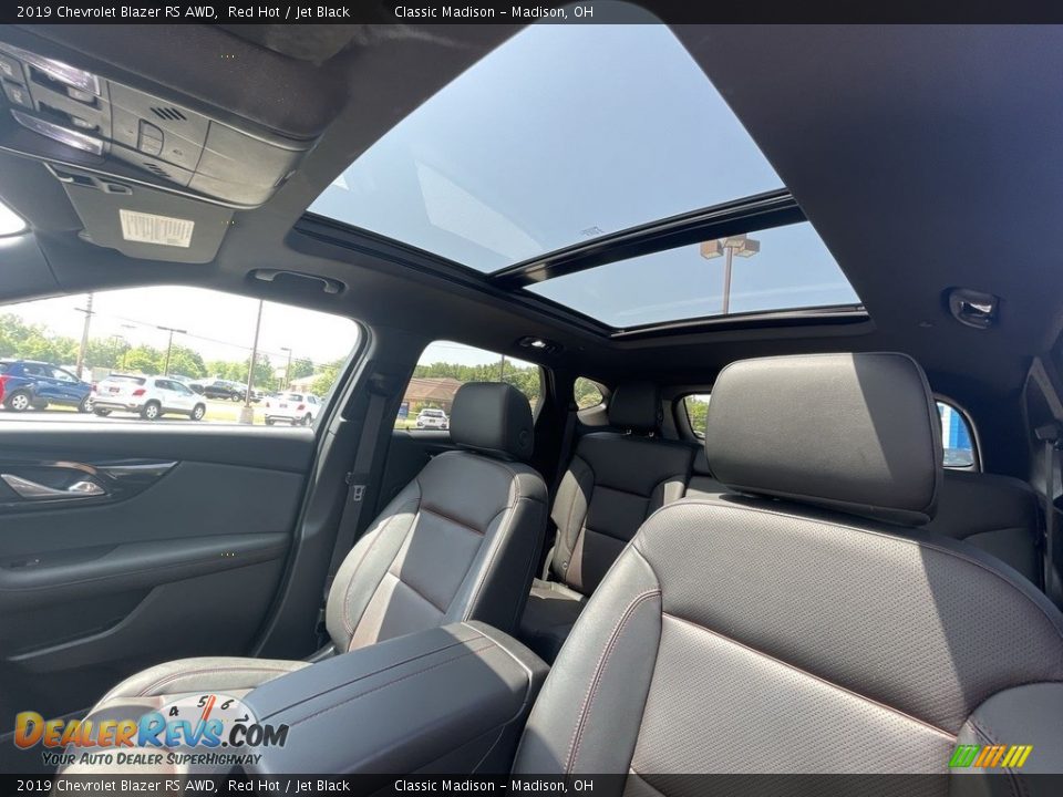 2019 Chevrolet Blazer RS AWD Red Hot / Jet Black Photo #16