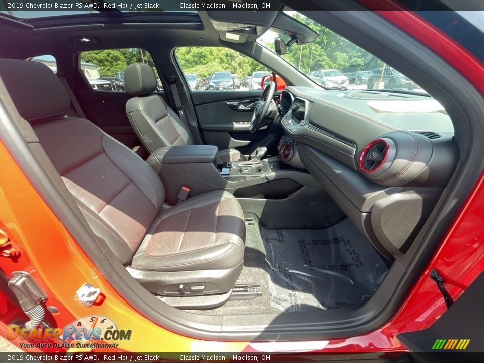 2019 Chevrolet Blazer RS AWD Red Hot / Jet Black Photo #19