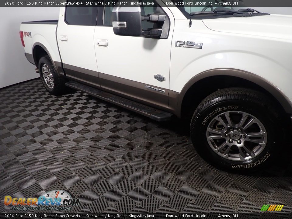 2020 Ford F150 King Ranch SuperCrew 4x4 Star White / King Ranch Kingsville/Java Photo #7