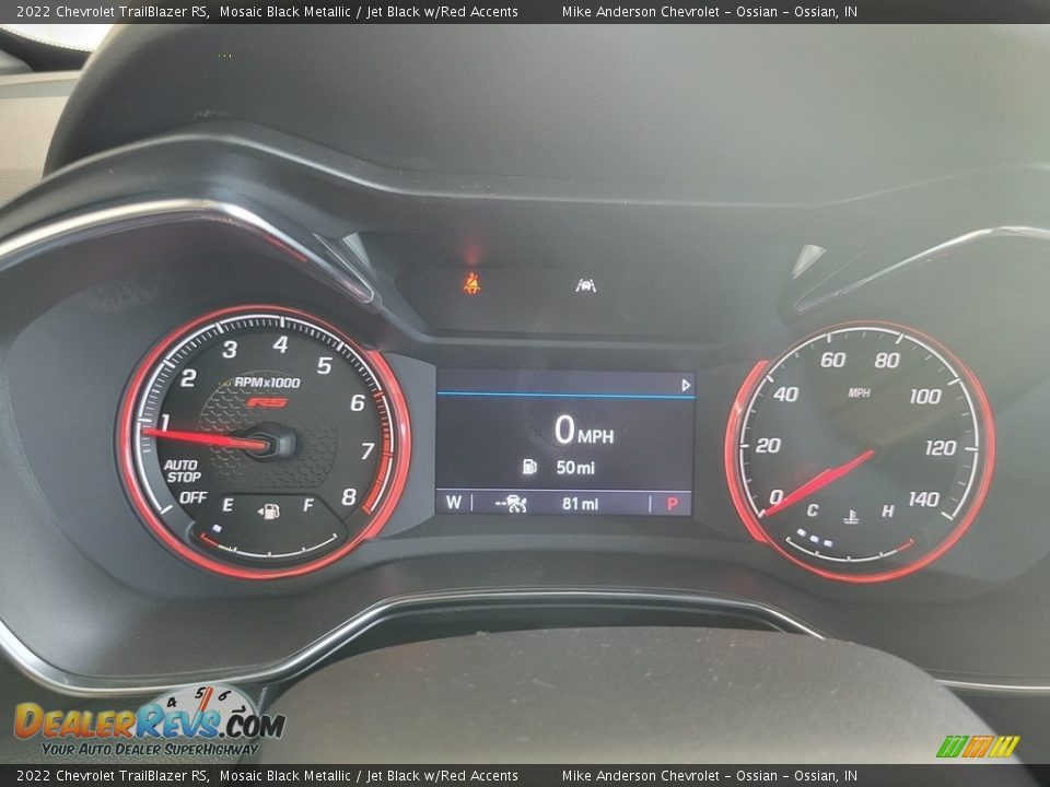 2022 Chevrolet TrailBlazer RS Gauges Photo #27