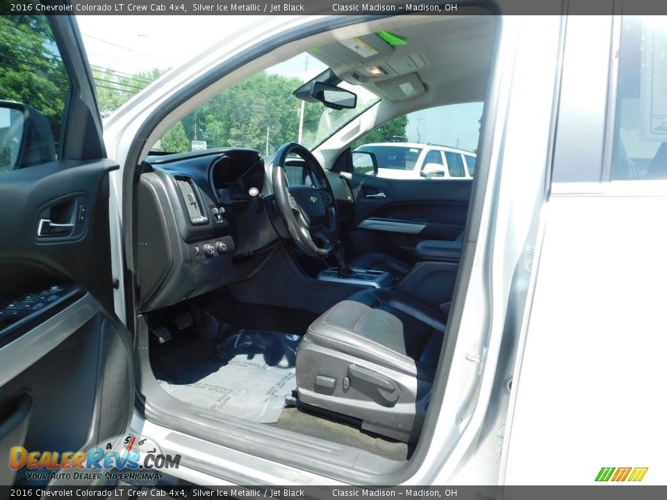 2016 Chevrolet Colorado LT Crew Cab 4x4 Silver Ice Metallic / Jet Black Photo #7