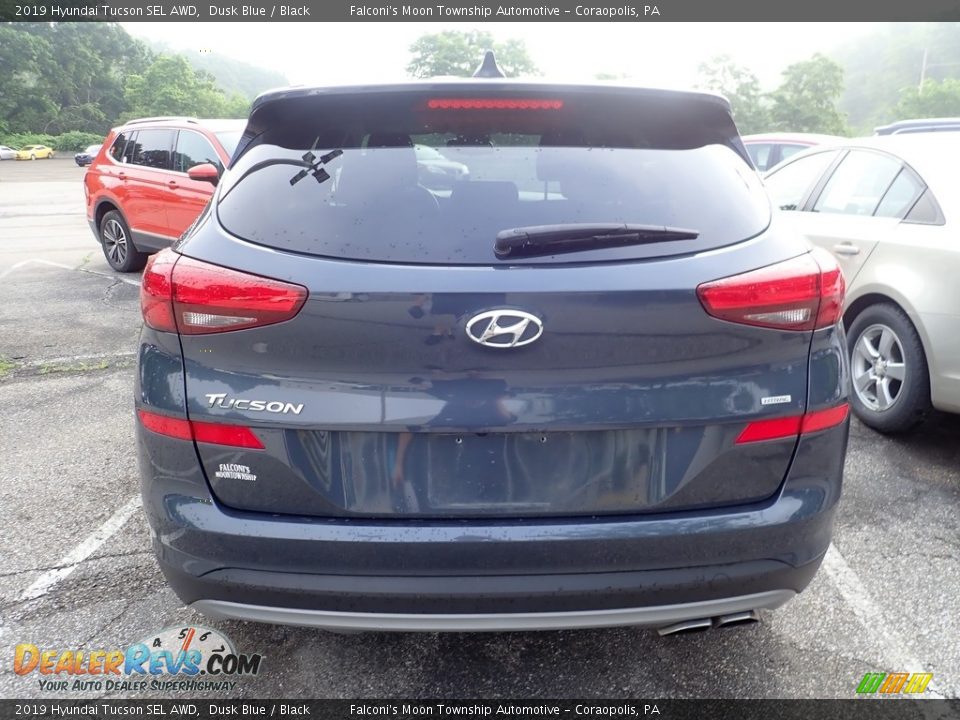 2019 Hyundai Tucson SEL AWD Dusk Blue / Black Photo #3