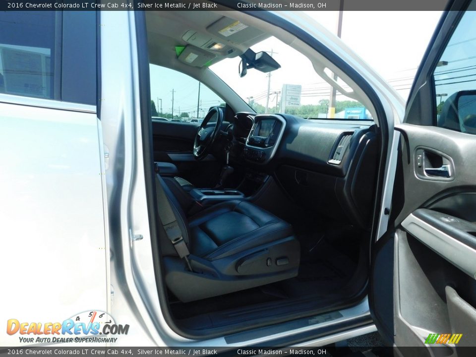 2016 Chevrolet Colorado LT Crew Cab 4x4 Silver Ice Metallic / Jet Black Photo #8