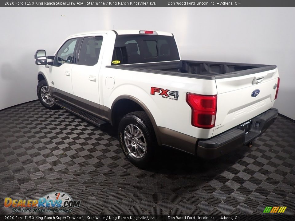 2020 Ford F150 King Ranch SuperCrew 4x4 Star White / King Ranch Kingsville/Java Photo #15