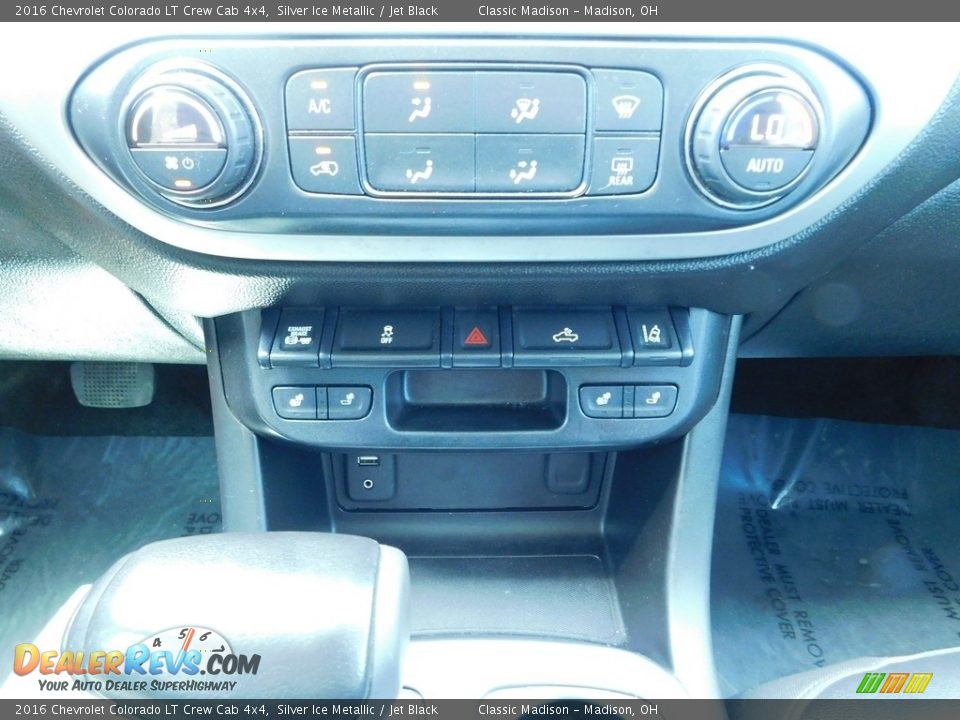 2016 Chevrolet Colorado LT Crew Cab 4x4 Silver Ice Metallic / Jet Black Photo #13