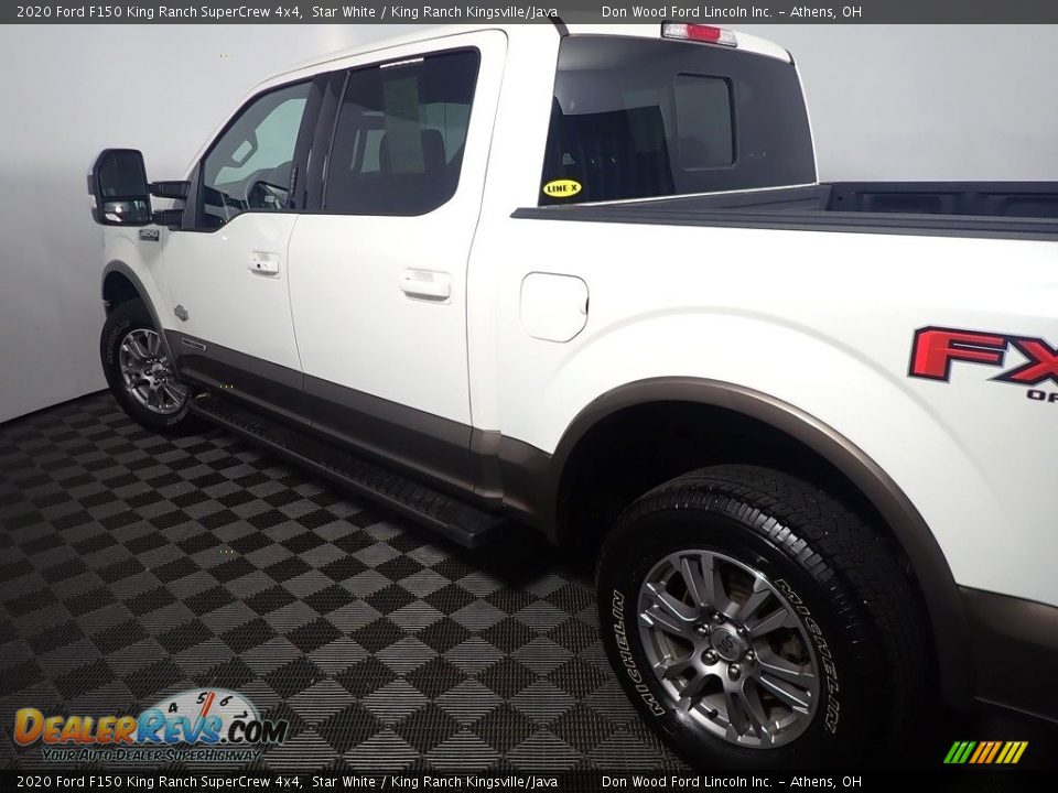 2020 Ford F150 King Ranch SuperCrew 4x4 Star White / King Ranch Kingsville/Java Photo #20