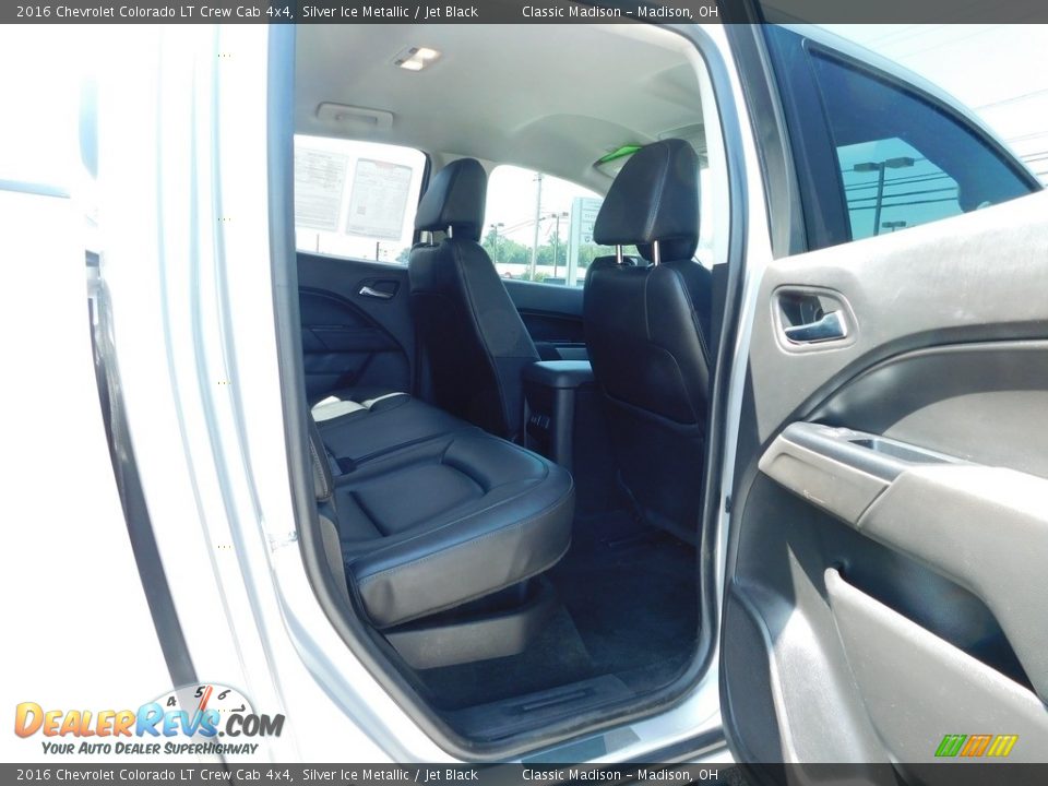 2016 Chevrolet Colorado LT Crew Cab 4x4 Silver Ice Metallic / Jet Black Photo #15