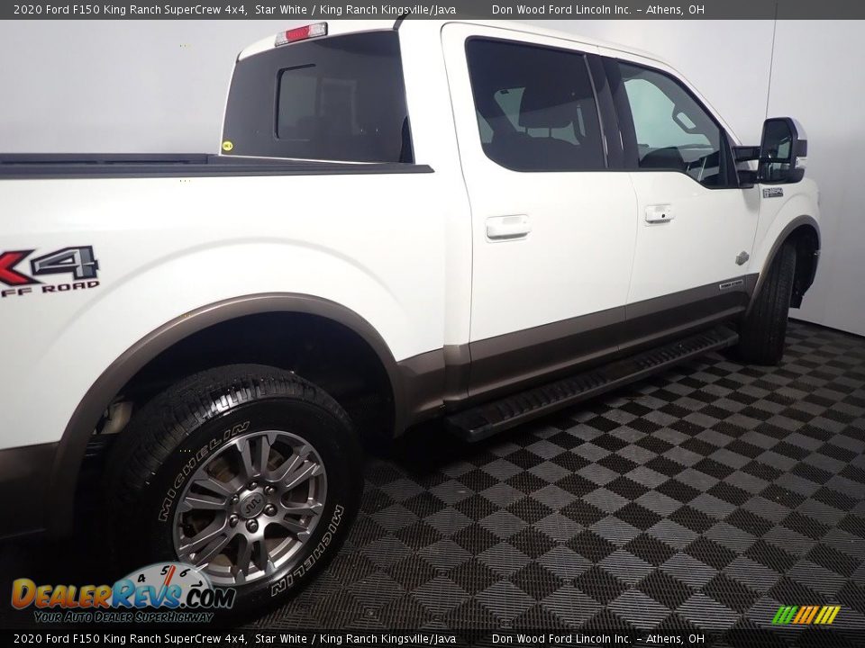 2020 Ford F150 King Ranch SuperCrew 4x4 Star White / King Ranch Kingsville/Java Photo #21
