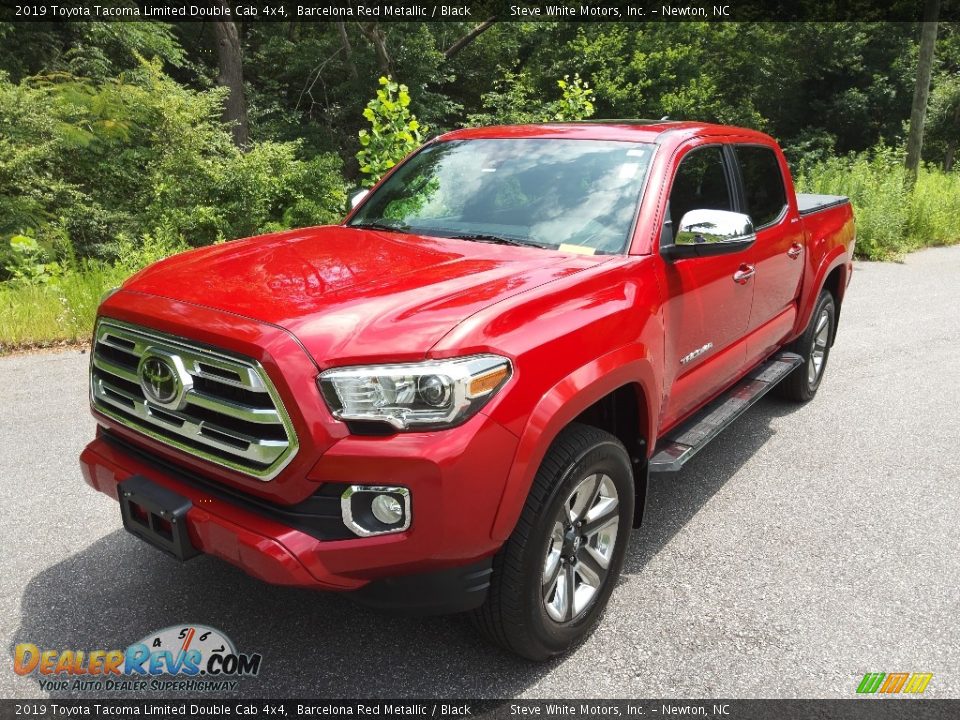 2019 Toyota Tacoma Limited Double Cab 4x4 Barcelona Red Metallic / Black Photo #3