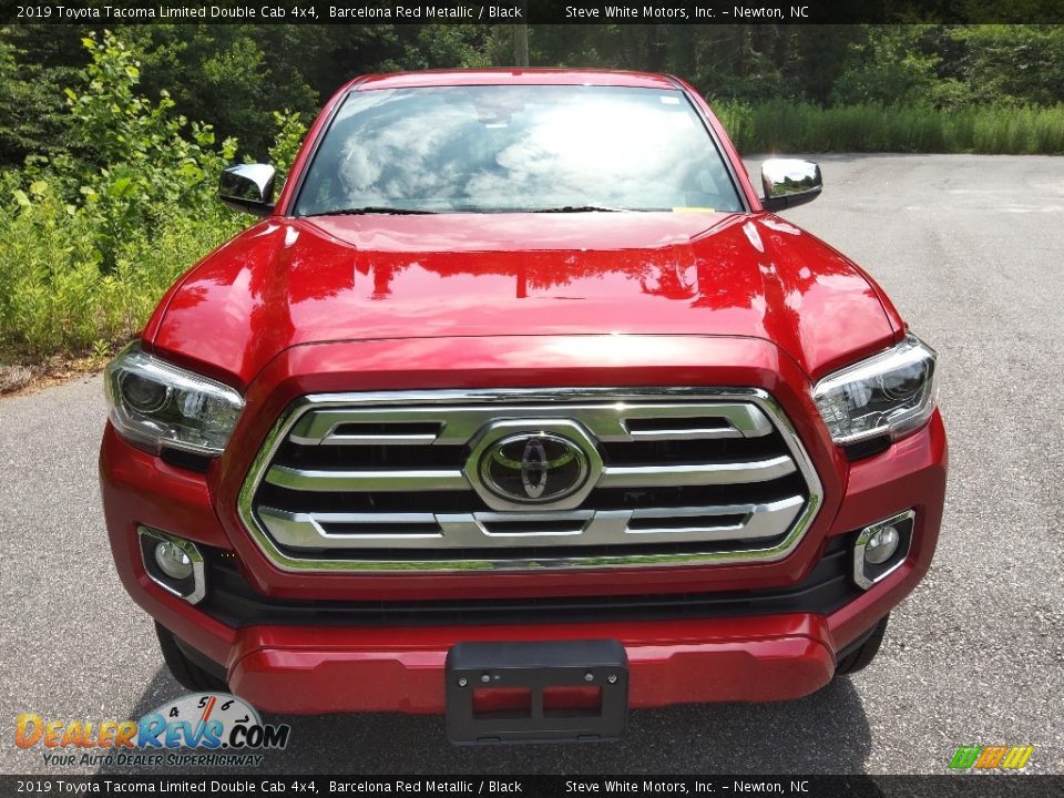 2019 Toyota Tacoma Limited Double Cab 4x4 Barcelona Red Metallic / Black Photo #4